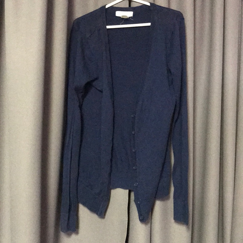 Blue button up Cardigan